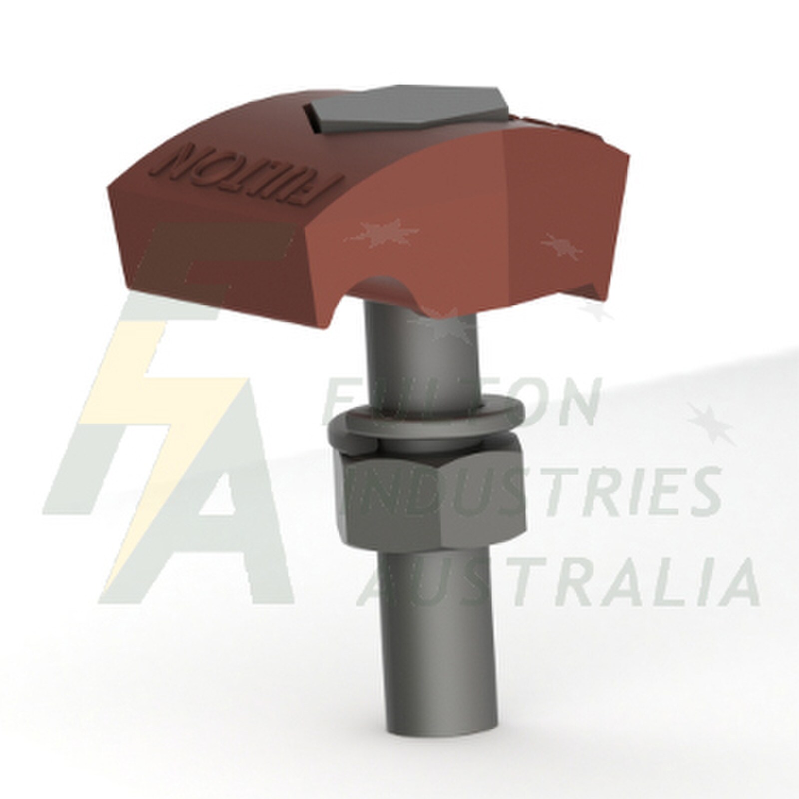 GCS42 - Earth clamp for cable to flat bar 16-70 sq mm